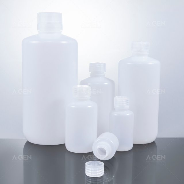 HDPE 透明白色 30mL 60mL 125mL 250mL 500mL 1000mL 窄口試劑瓶