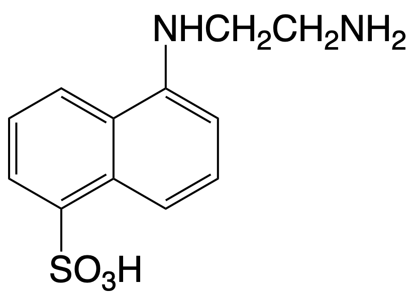 EDANS acid [5-((2-Aminoethyl)amino)naphthalene-1-sulfonic acid]