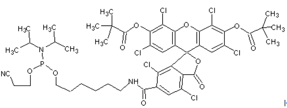 5\'-Hexachlorofluorescein phosphoramidite