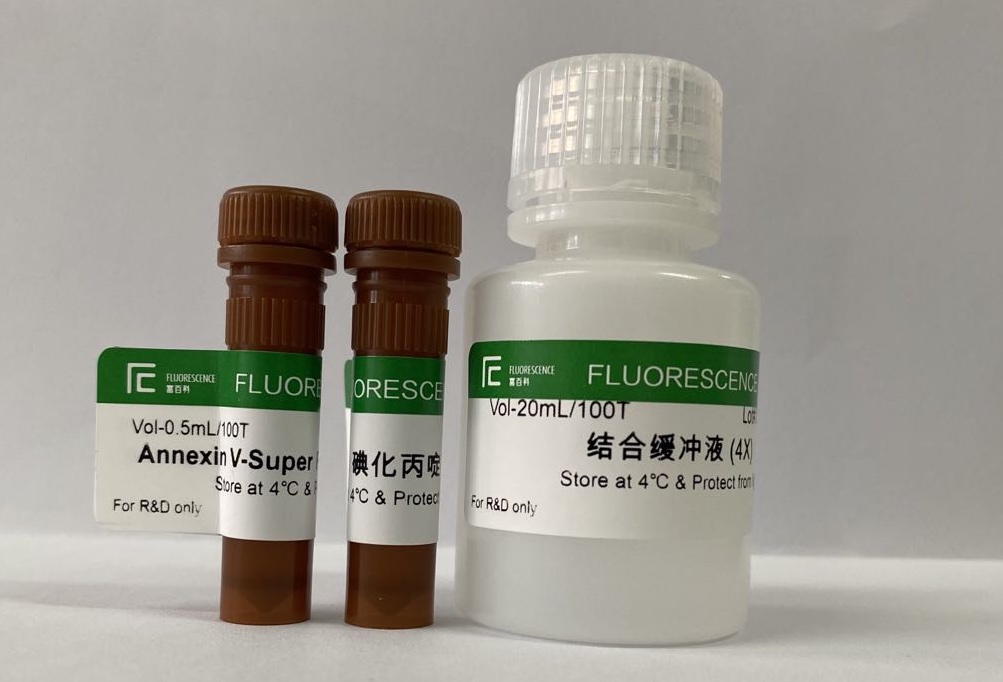 Annexin V-Super Fluor 647/PI 細胞凋亡檢測試劑盒